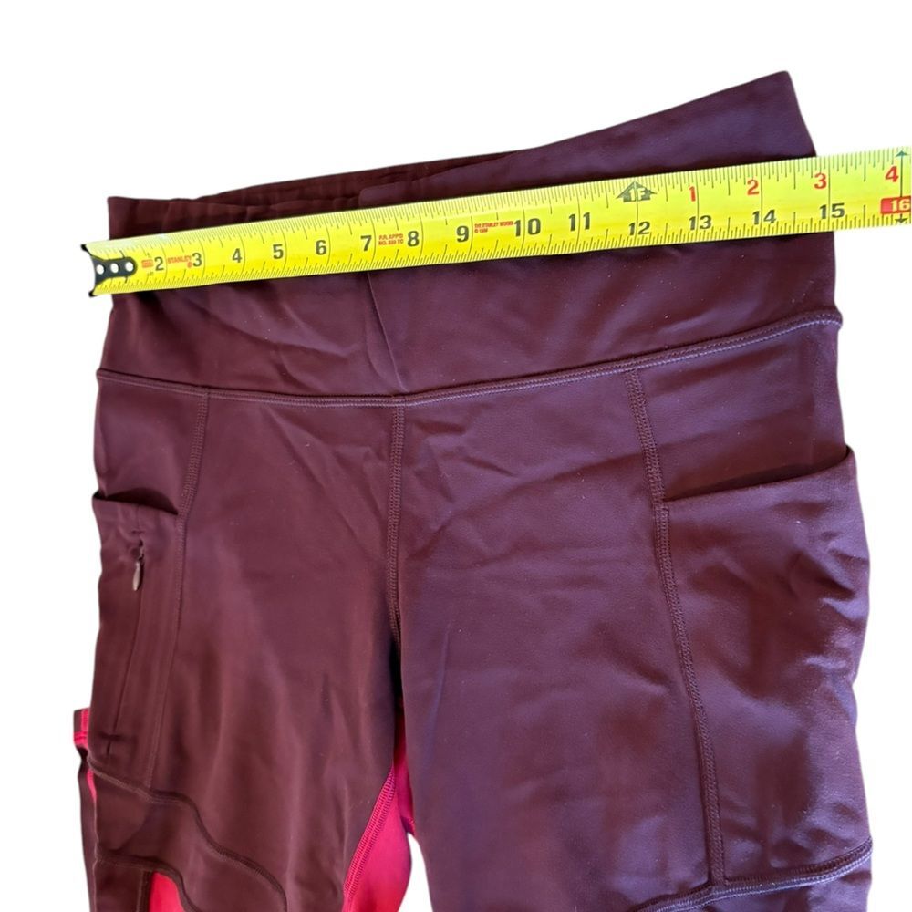 Athleta All In Structure Colorblock Exercise Legg… - image 11